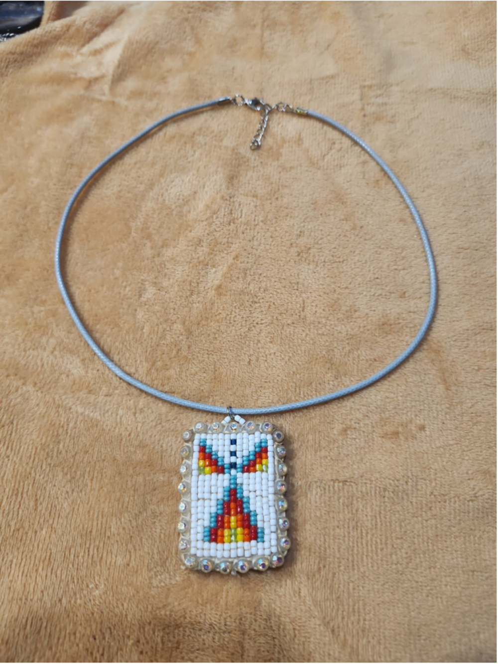 Beaded Pendant Necklace